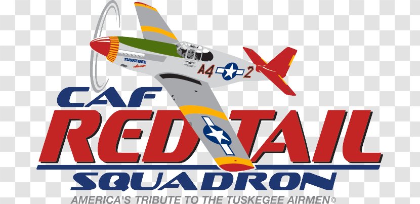 Tuskegee Airmen Commemorative Air Force Red Tail Squadron North American P-51 Mustang - Airline Transparent PNG
