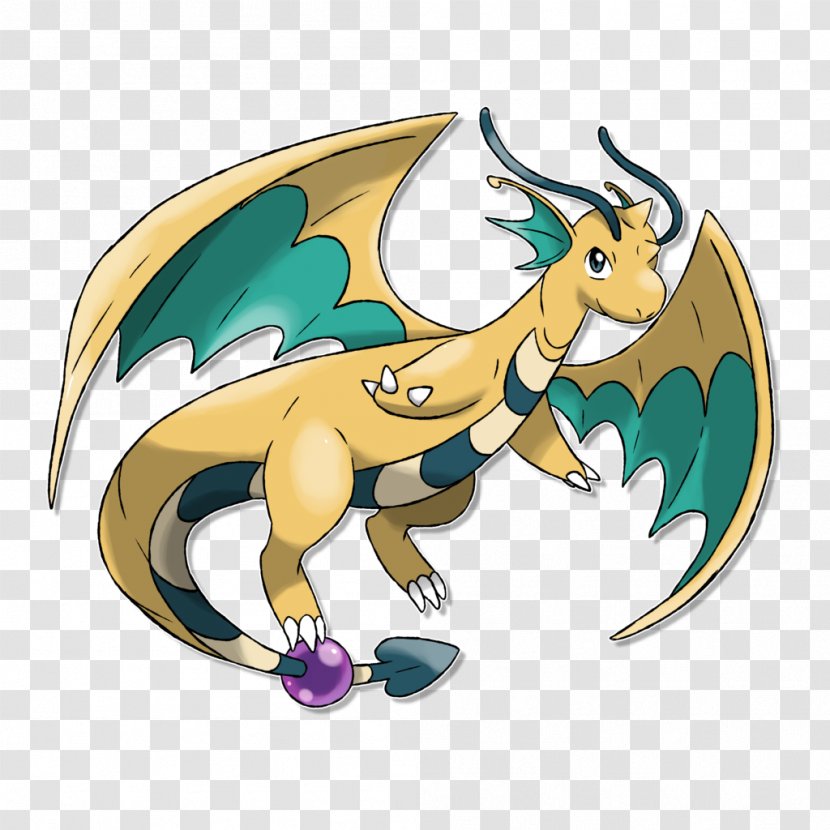 Pokémon X And Y Sun Moon Dragonite Evolution - Art - Charizard Transparent PNG