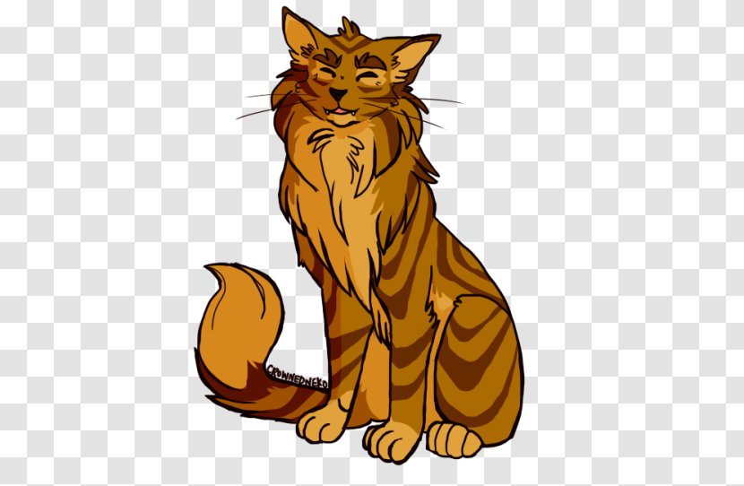 Whiskers Wildcat Warriors Fan Art - Lionheart - Cat Transparent PNG