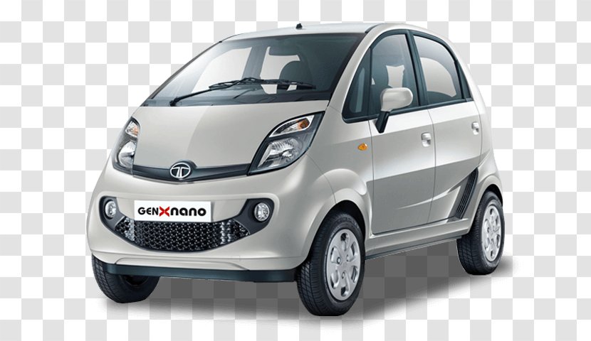 Tata GenX Nano Car Motors TATA XM CNG - Electric Cars Transparent PNG