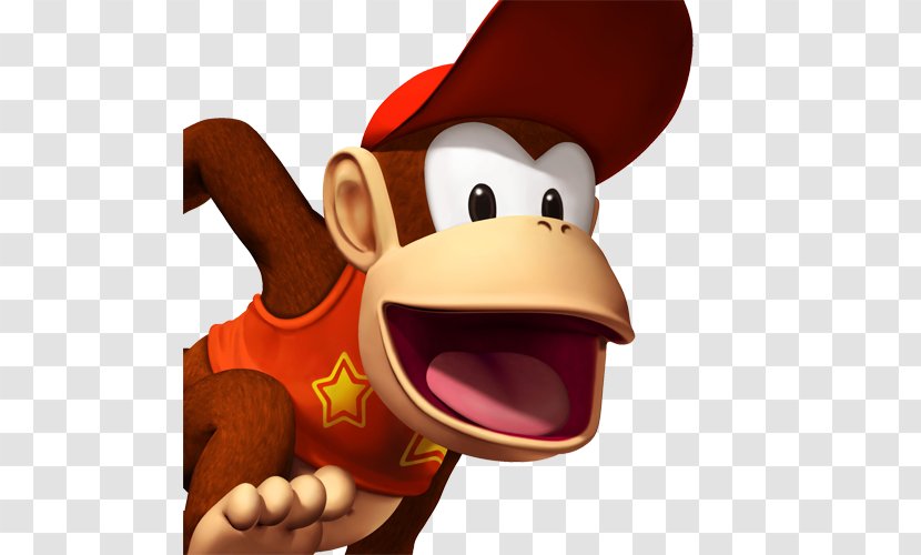 Donkey Kong Country Returns Jungle Beat Kong: Barrel Blast - Diddy Transparent PNG