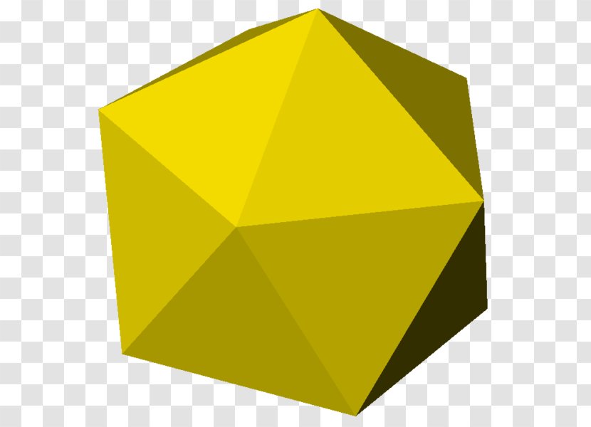 Polygon Nonagon Icosahedron Shape Archimedean Solid - Rectangle Transparent PNG