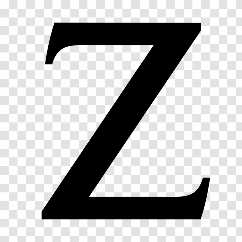 Letter Case Z English Alphabet - Symbol - Wikimedia Foundation Transparent PNG