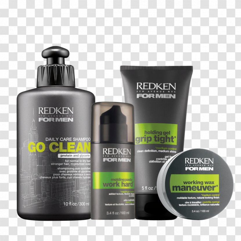 Redken For Men Mint Clean Invigorating Shampoo Hair Care Conditioner - Black Man Transparent PNG