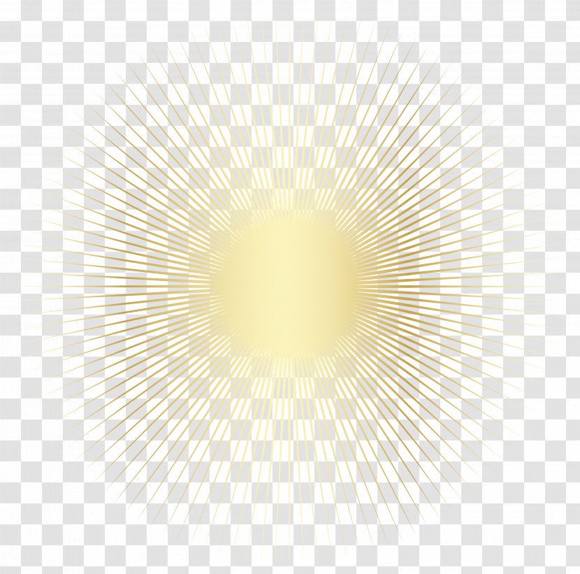 Yellow Circle Design Pattern - Software - Transparent Gold Sun Decor Clipart Picture Transparent PNG