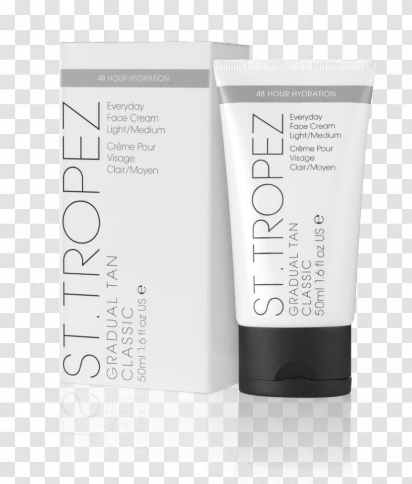 Lotion Sun Tanning Sunless St. Tropez Moisturizer - Cream - Face Transparent PNG