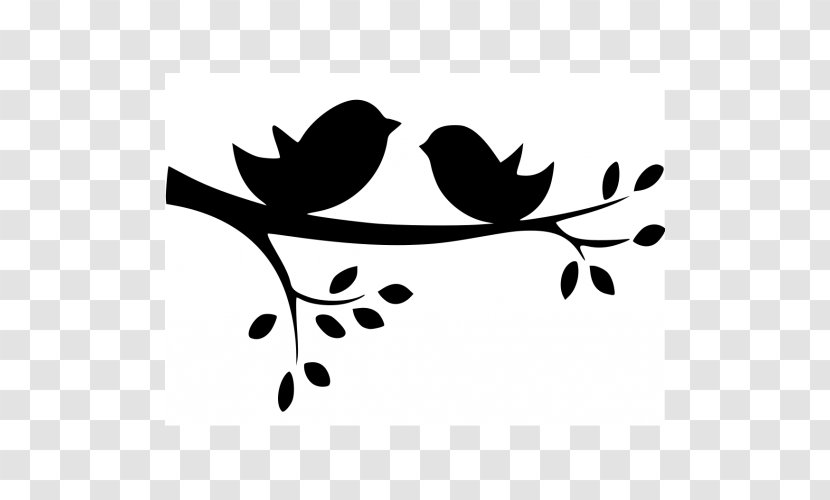 Lovebird Drawing Clip Art - Monochrome Photography - Bird Transparent PNG