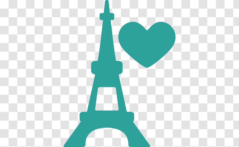 Eiffel Tower Silhouette - Computer Transparent PNG