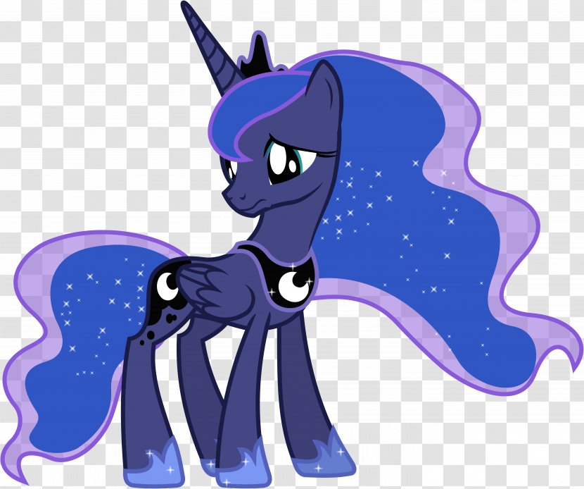 Princess Luna Celestia Pinkie Pie Rarity Pony - Blue - Upset Transparent PNG