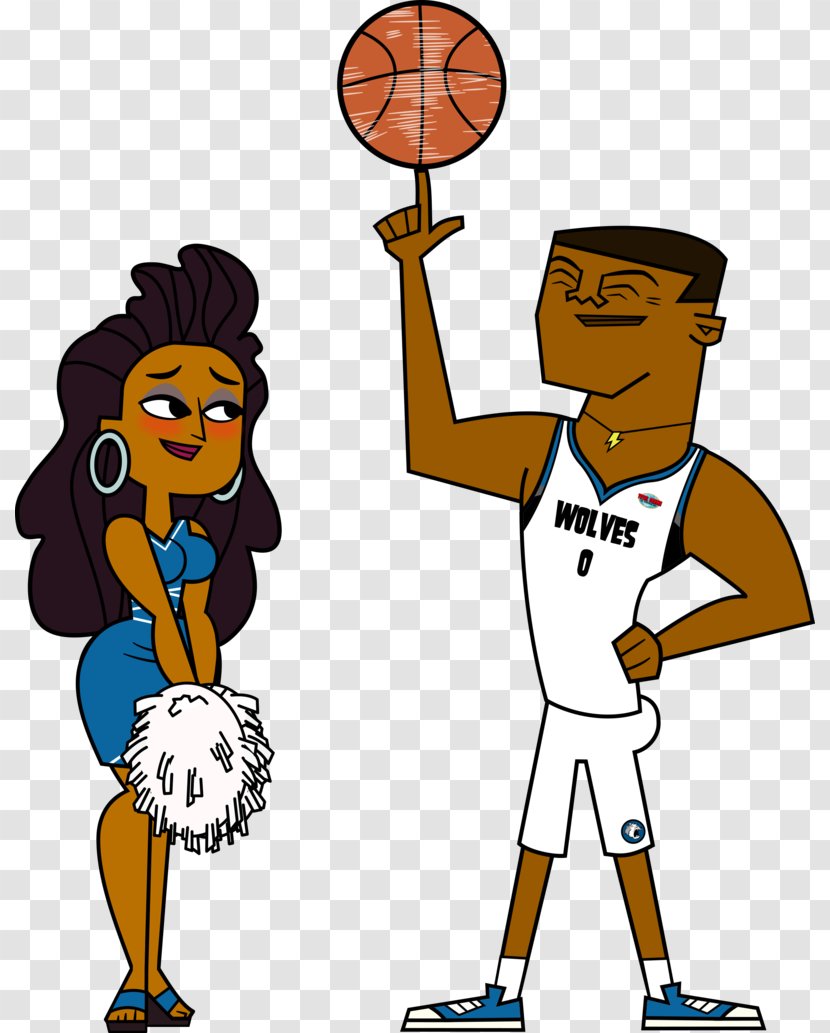 Total Drama: Revenge Of The Island Basketball Fan Art Image - Heart Transparent PNG