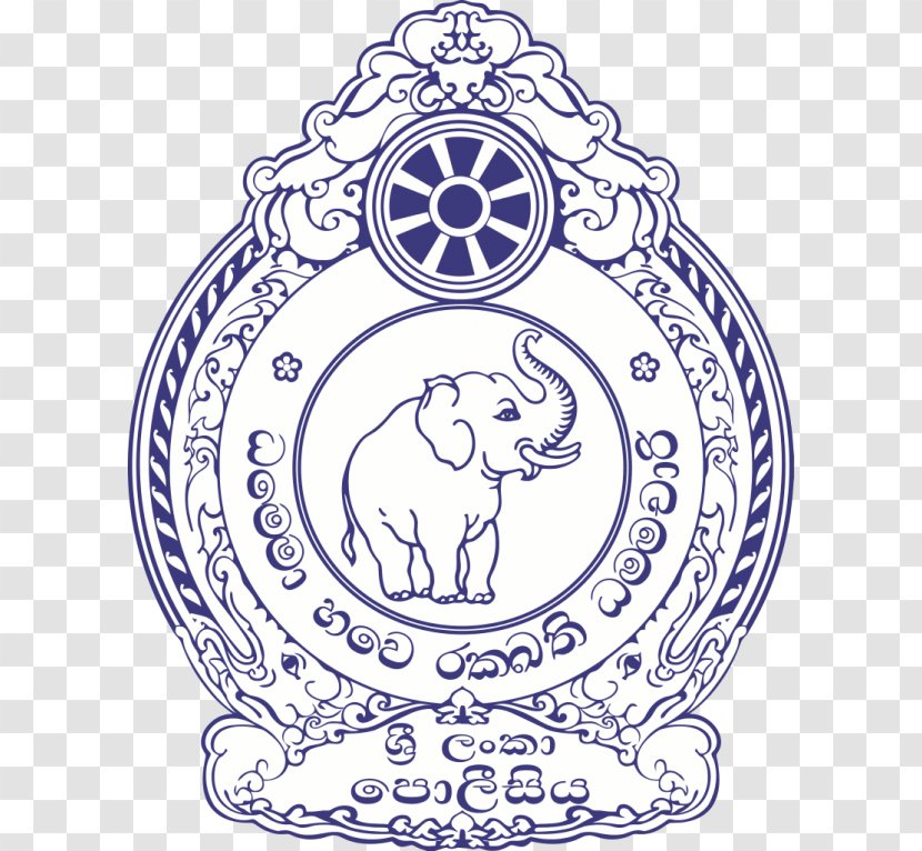 Sri Lanka Police Emblem Of Inspector General - Military Awards And Decorations Transparent PNG