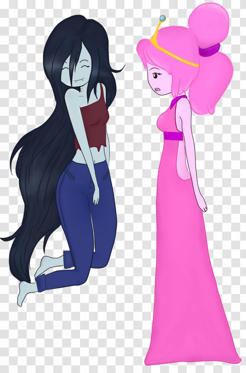 Marceline The Vampire Queen Finn Human Princess Bubblegum Ice King Drawing - Cartoon Transparent PNG