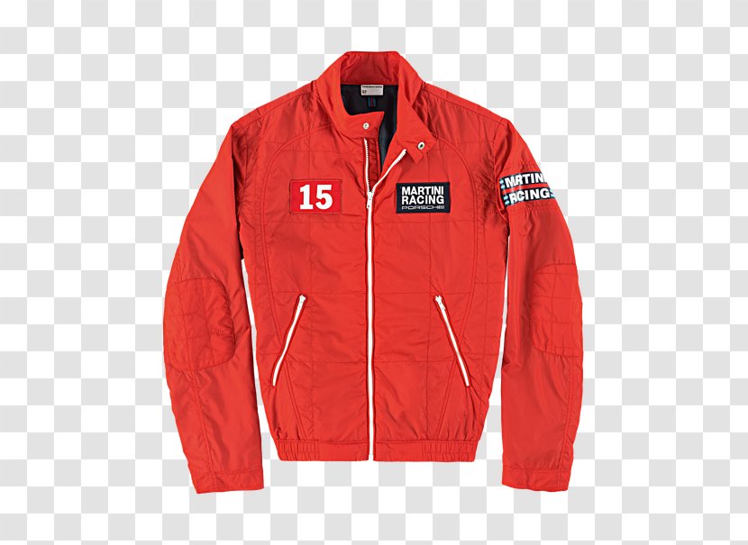 Jacket Porsche In Motorsport Windbreaker Clothing - Martini Racing Transparent PNG