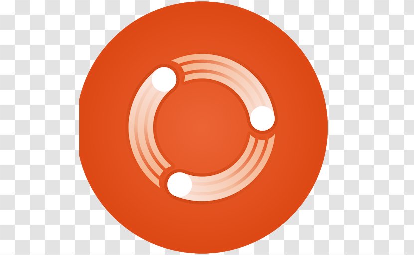 Full Circle Ubuntu PDF Magazine Linux - Orange Transparent PNG