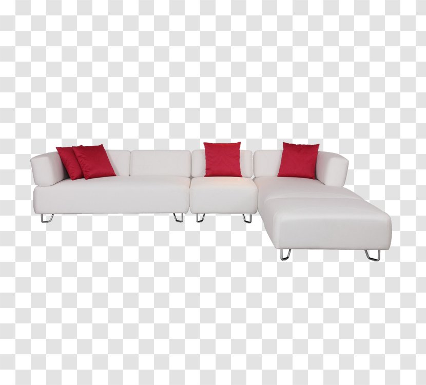 Sofa Bed Couch Living Room Pillow - White Transparent PNG