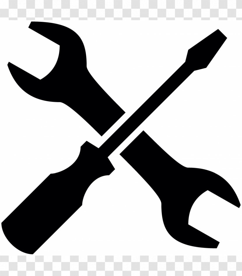 Tool Clip Art - Black And White - Fiat Transparent PNG