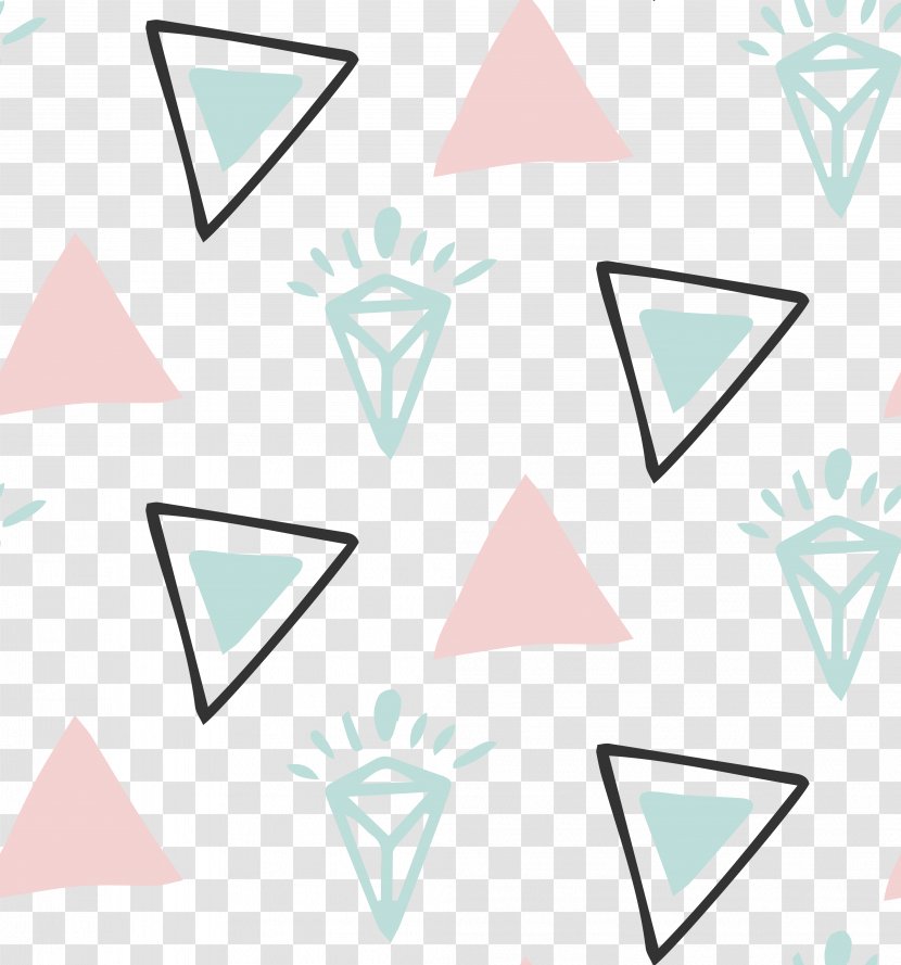 Triangle Clip Art - Symmetry - Free Buckle,lovely,background Transparent PNG