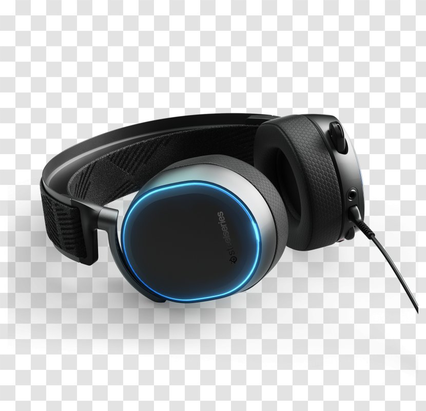 61486 SteelSeries Arctis Pro Headset Headphones Video Games High-resolution Audio High Fidelity - Audiophile - USB Gaming Transparent PNG