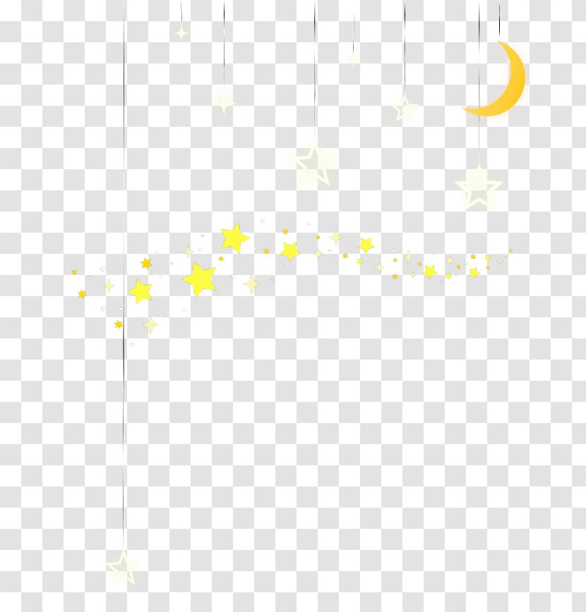 Area Angle Pattern - Moon And Stars Transparent PNG