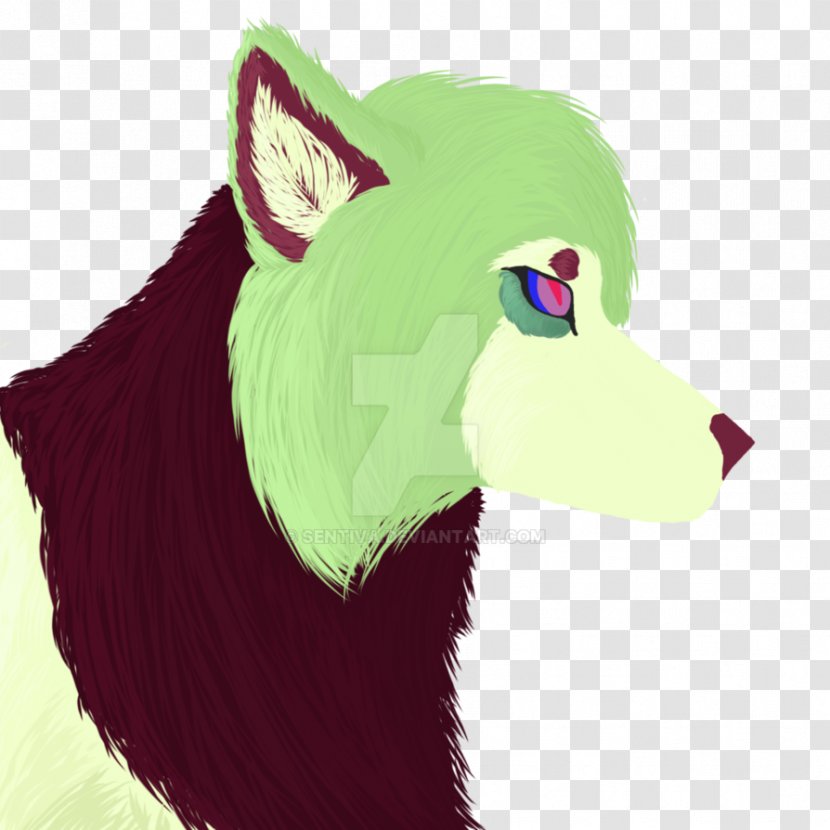 Canidae Dog Green Snout - Carnivoran Transparent PNG