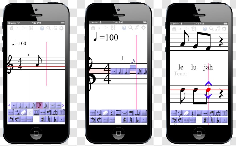 Smartphone Musical Composition Feature Phone Theatre - Heart Transparent PNG