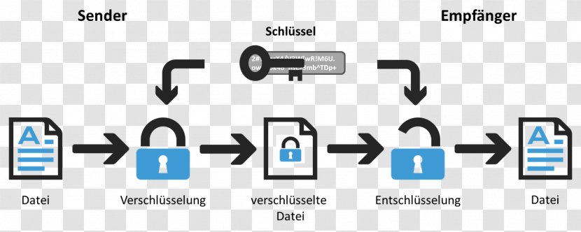 Encryption Symmetric-key Algorithm Public-key Cryptography Cipher Asymmetry - Explanation - Slash Transparent PNG