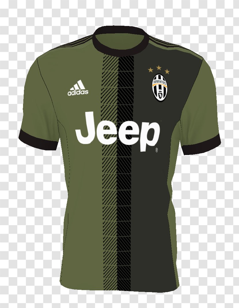 Juventus F.C. Manchester United Derby D'Italia Third Jersey - Green - Shirt Transparent PNG