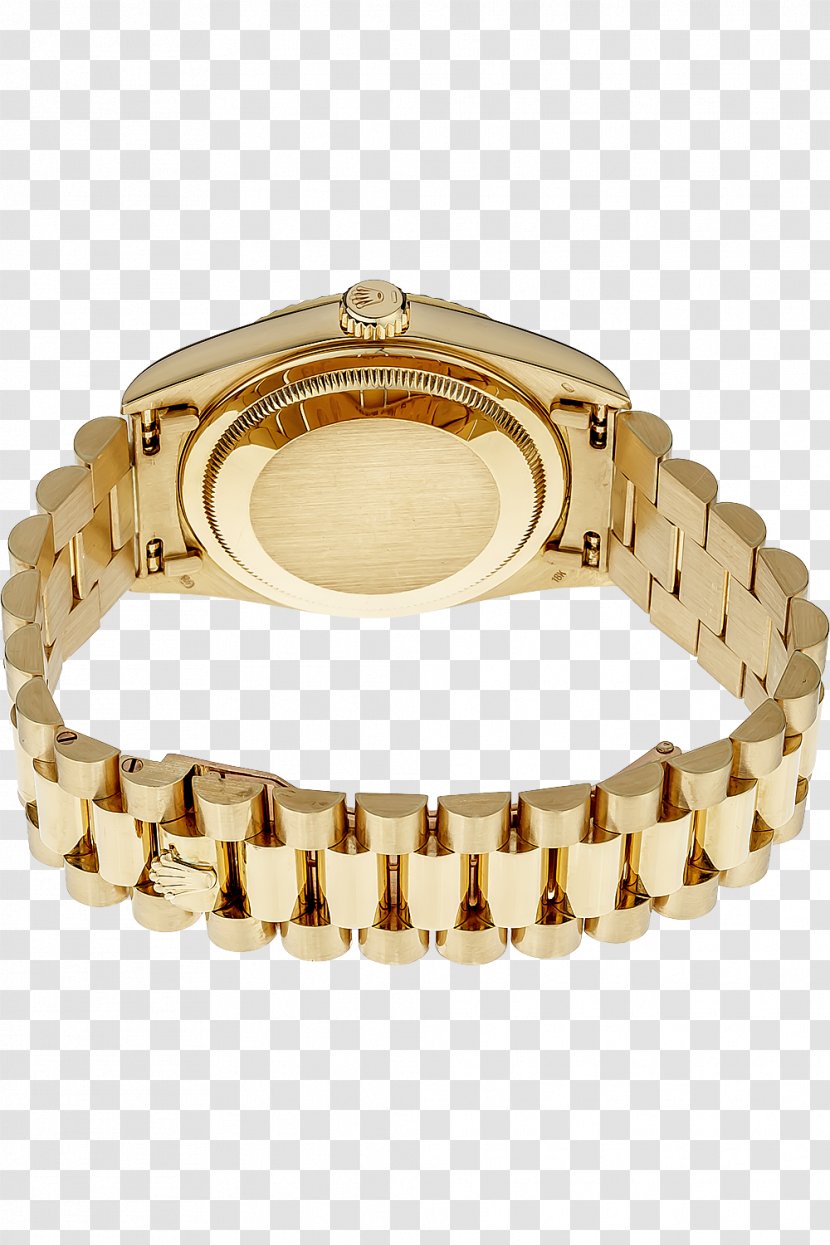 Rolex Datejust Watch Colored Gold - Diamond Transparent PNG