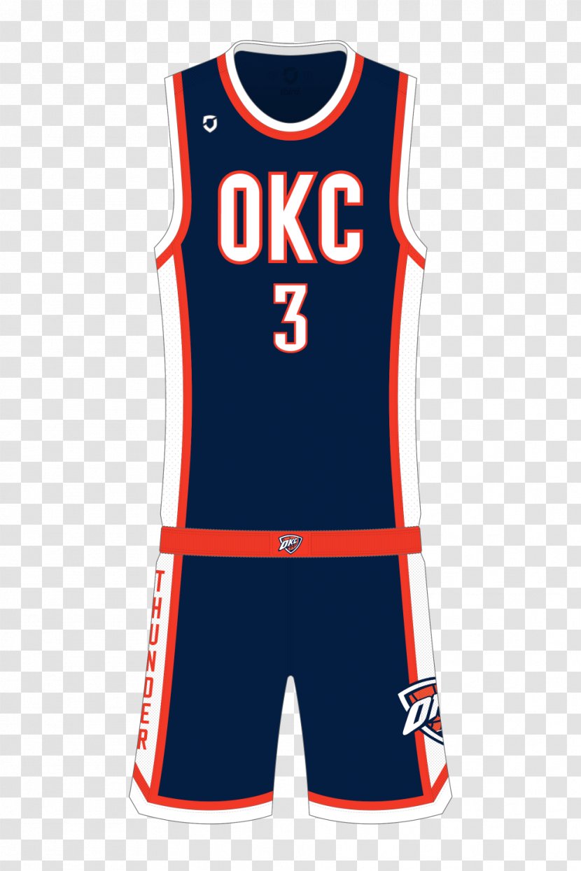 Oklahoma City Thunder Sports Fan Jersey Seattle Supersonics Basketball Uniform - Sleeve Transparent PNG