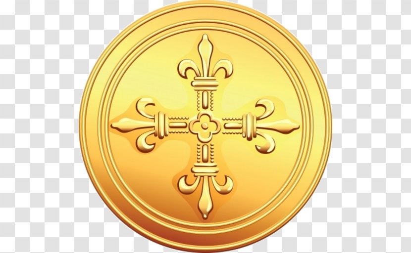 Gold Coin Clip Art Écu Transparent PNG