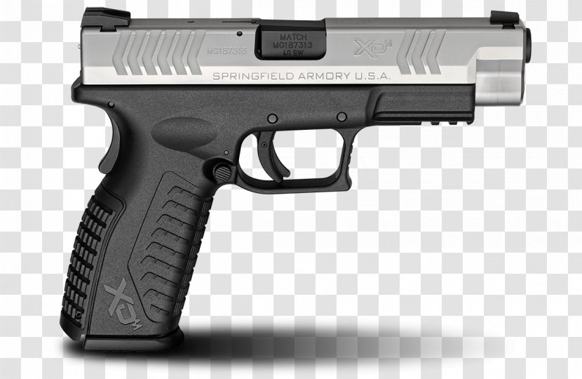 Springfield Armory XDM .40 S&W HS2000 Pistol - Cartridge - Inc Transparent PNG