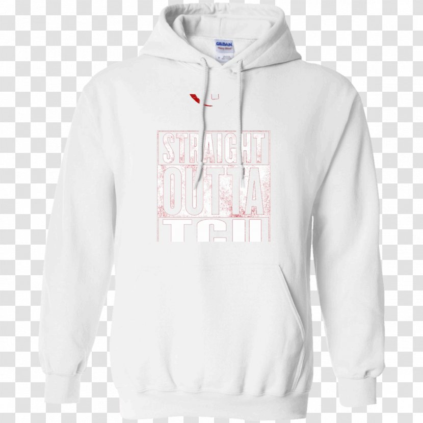 Hoodie T-shirt Sweater Top - White Transparent PNG