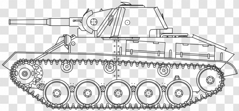 T-70 Light Tank Continuous Track T-40 - T80 Transparent PNG