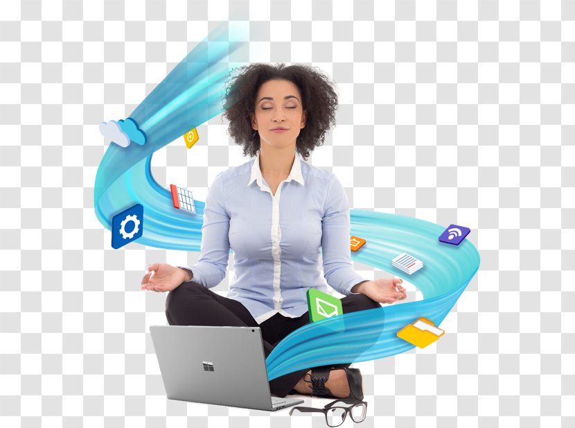 Sitting Stock Photography Royalty-free Meditation - Businessperson - Activexpression Banner Transparent PNG
