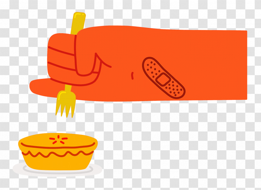 Hand Holding Pie Hand Pie Transparent PNG