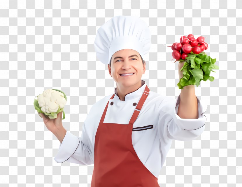 Cook Chef Chef's Uniform Chief Plant - Flower Transparent PNG