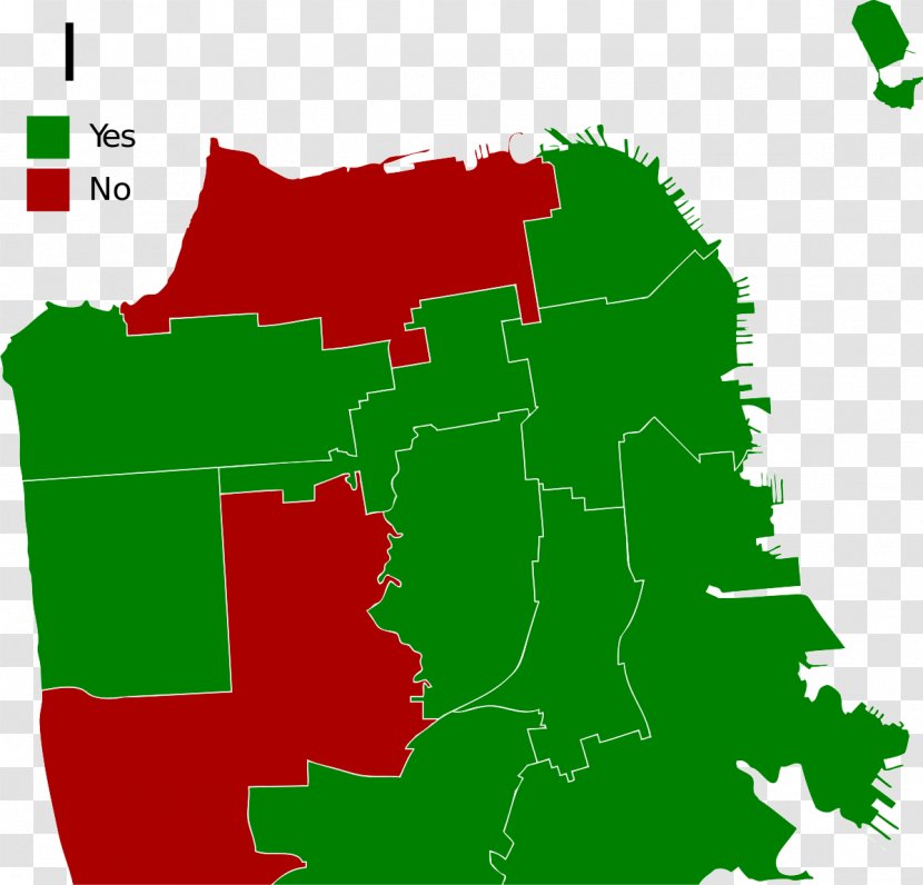 League Of Women Voters San Francisco District 1 4 Map 3 Transparent PNG