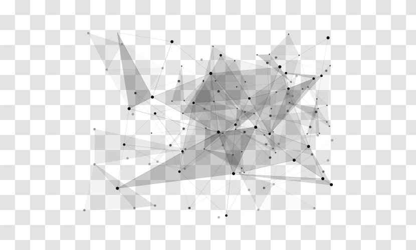 Polygon Geometry Triangle Euclidean Vector - Monochrome Transparent PNG