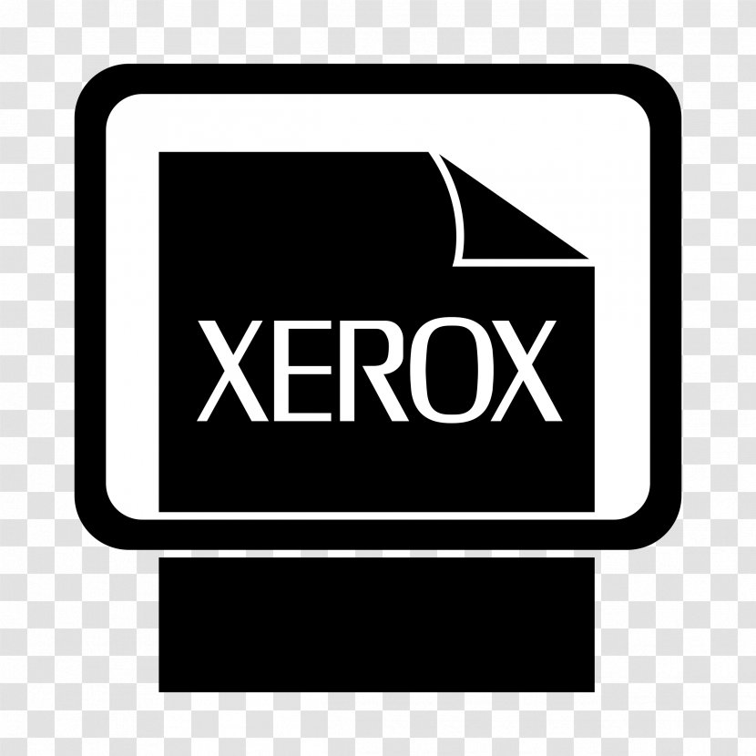 Logo Clip Art Xerox - Rectangle - Printer Icon Transparent PNG