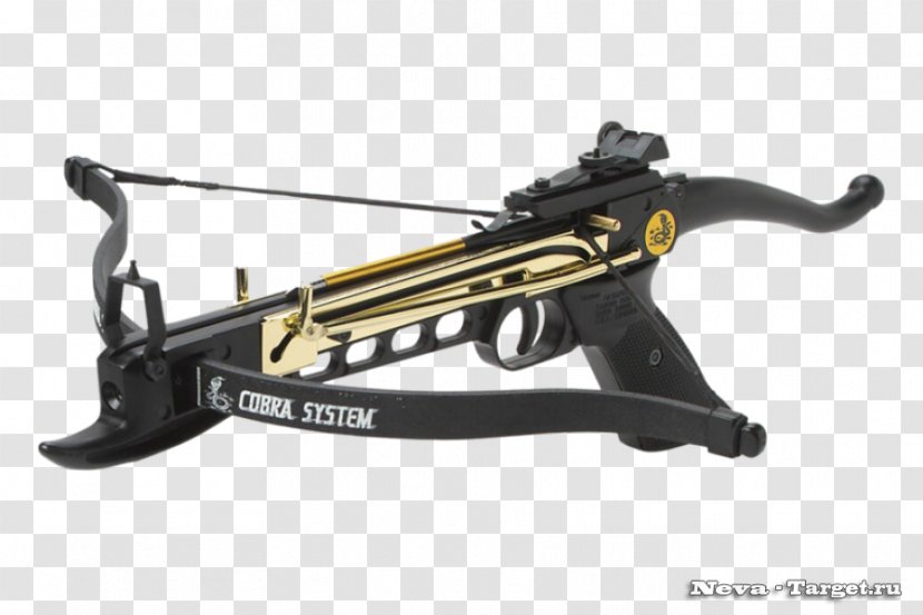 Crossbow Bolt Firearm Pistol - Bow Transparent PNG