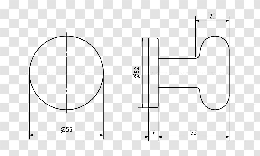 Technical Drawing Diagram Line - Hardware Accessory Transparent PNG