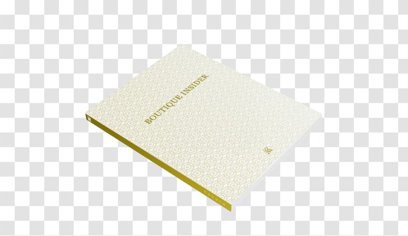 Brand Yellow Material Pattern - Book Printing Transparent PNG