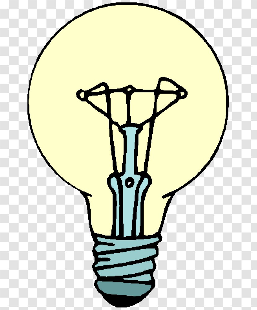 Incandescent Light Bulb Clip Art - A Picture Of Transparent PNG