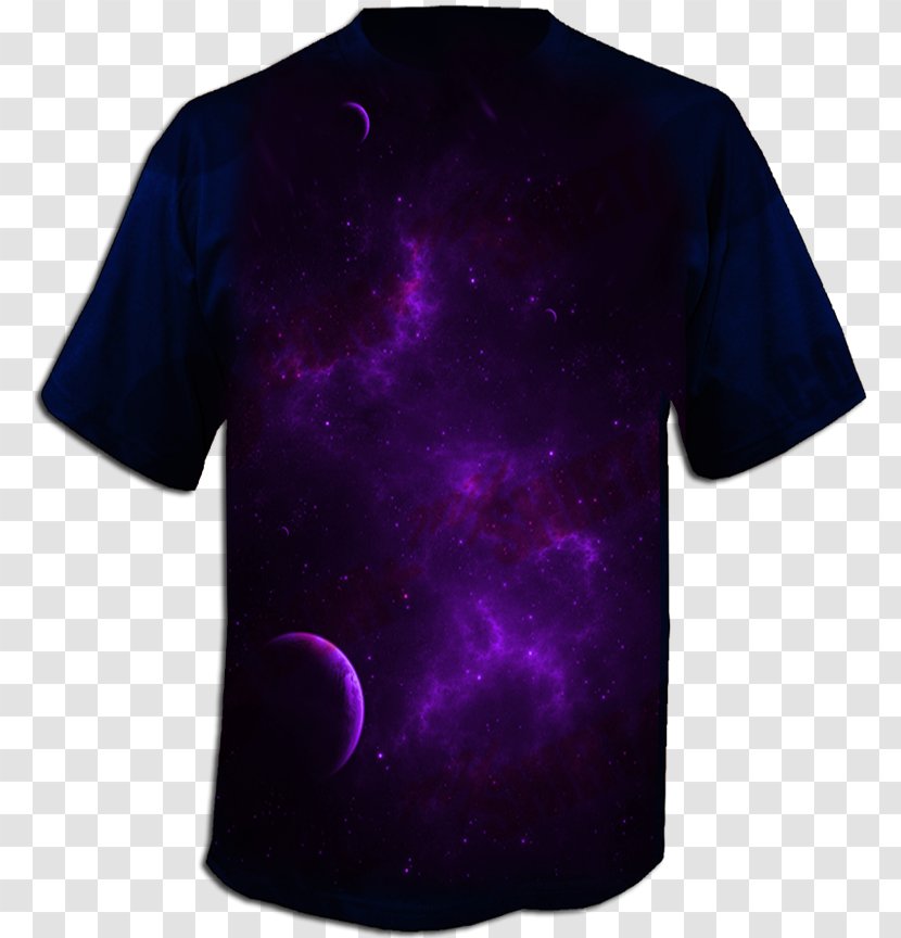 T-shirt Neck Space Black M Transparent PNG