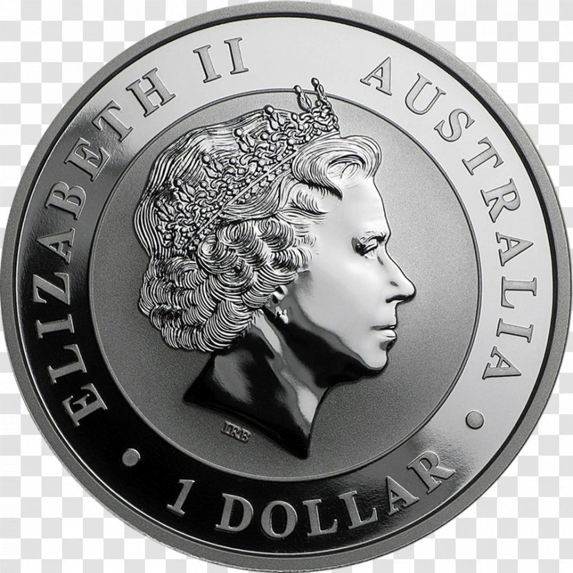 Perth Mint Australian Silver Kookaburra Coin - Metal Transparent PNG