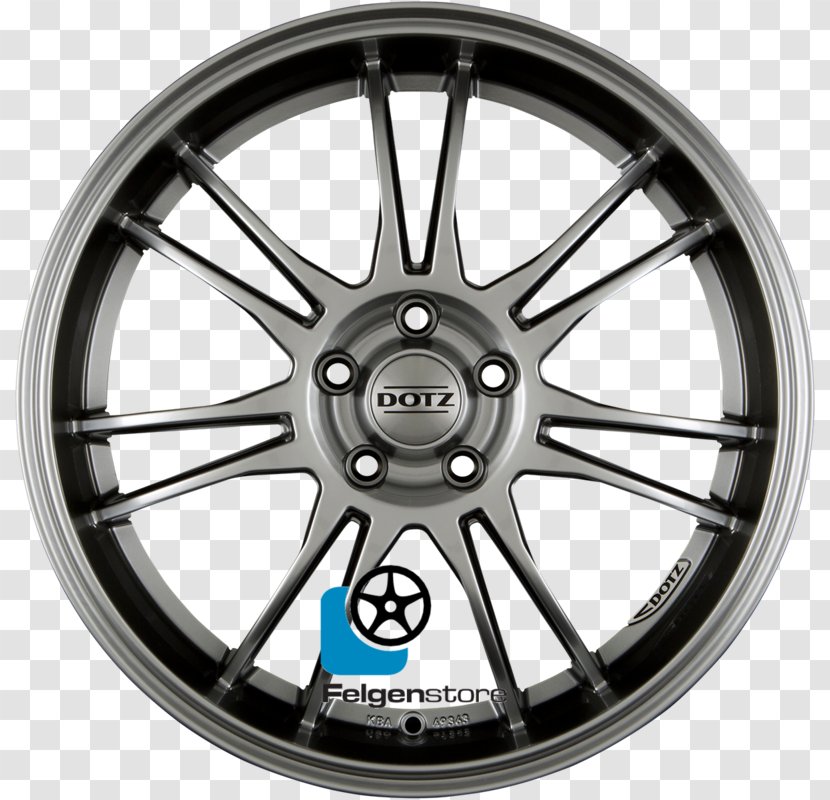 Alloy Wheel Dotz Shift Shine Car Rim - Bicycle - High Gloss Transparent PNG