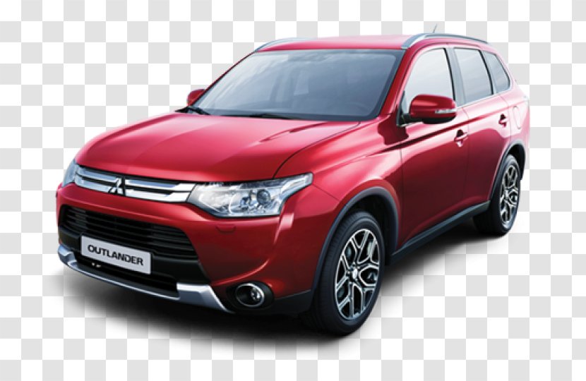 2015 Mitsubishi Outlander Motors Car Compact Sport Utility Vehicle - Crossover Transparent PNG