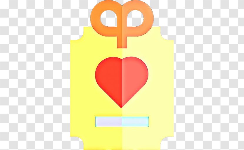 Yellow Heart Material Property Clip Art Symbol - Love Transparent PNG