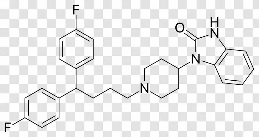 Pimozide Typical Antipsychotic Pharmaceutical Drug Schizophrenia - Wikipedia - Benzimidazole Transparent PNG