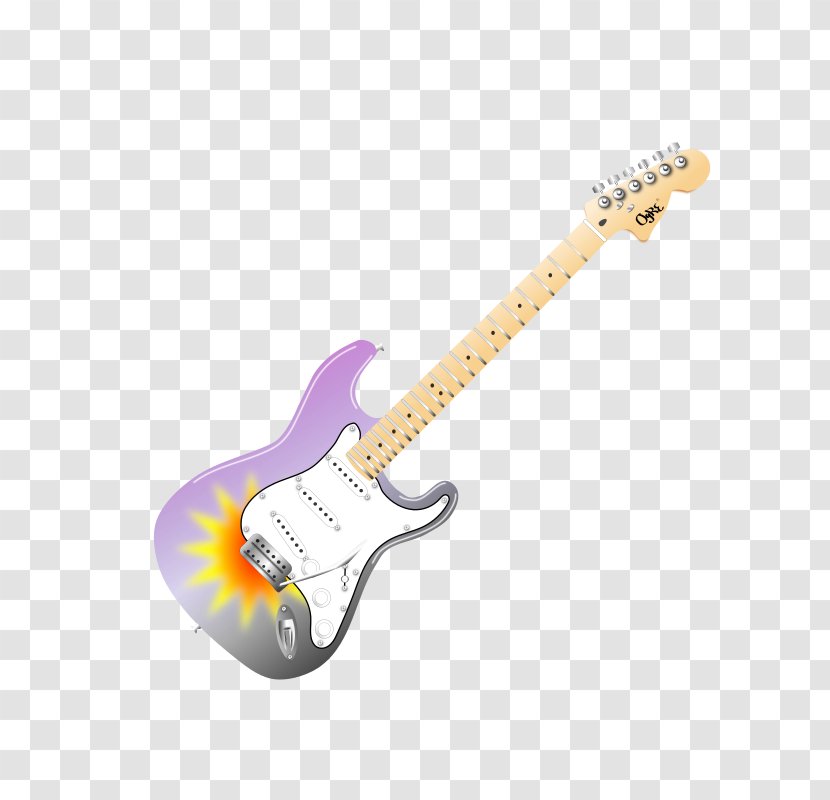 Fender Stratocaster Electric Guitar Musical Instruments Corporation Fingerboard - String Instrument - Ogre Cliparts Transparent PNG